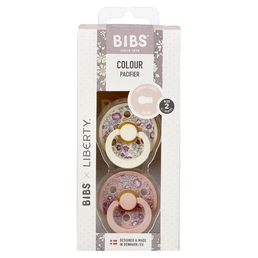 Bibs 2 Fopsp. Liberty Latex Rond Duo Eloise Blush