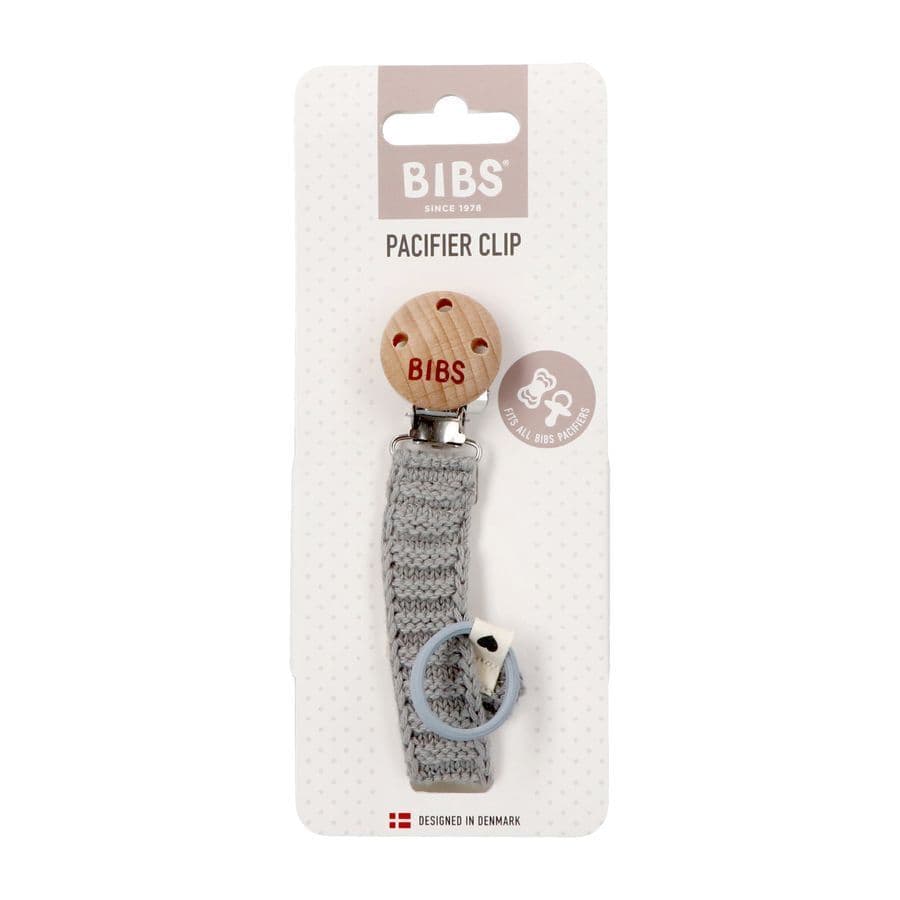 Bibs Attache Sucette Knitted Cloud