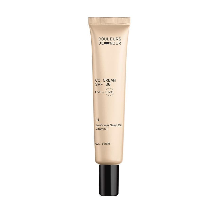 Couleurs De Noir Cc Cream Spf30 02 Ivory 30ml