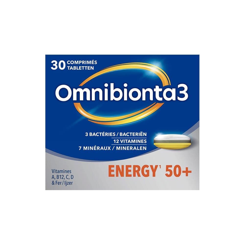 Omnibionta 3 Energy 50+ Comprimés 30