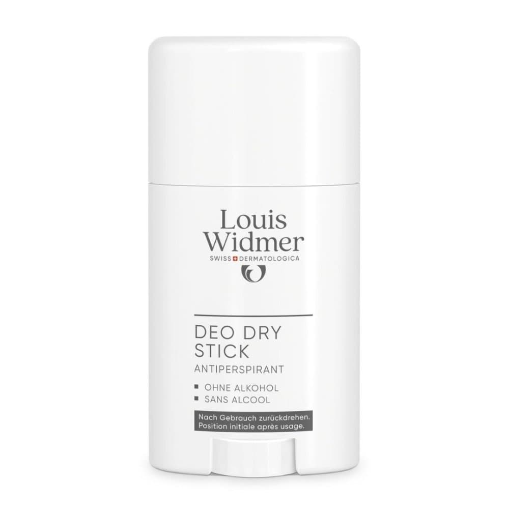 Louis Widmer Deo Dry Stick Antiperspirant Zonder Parfum 50ml