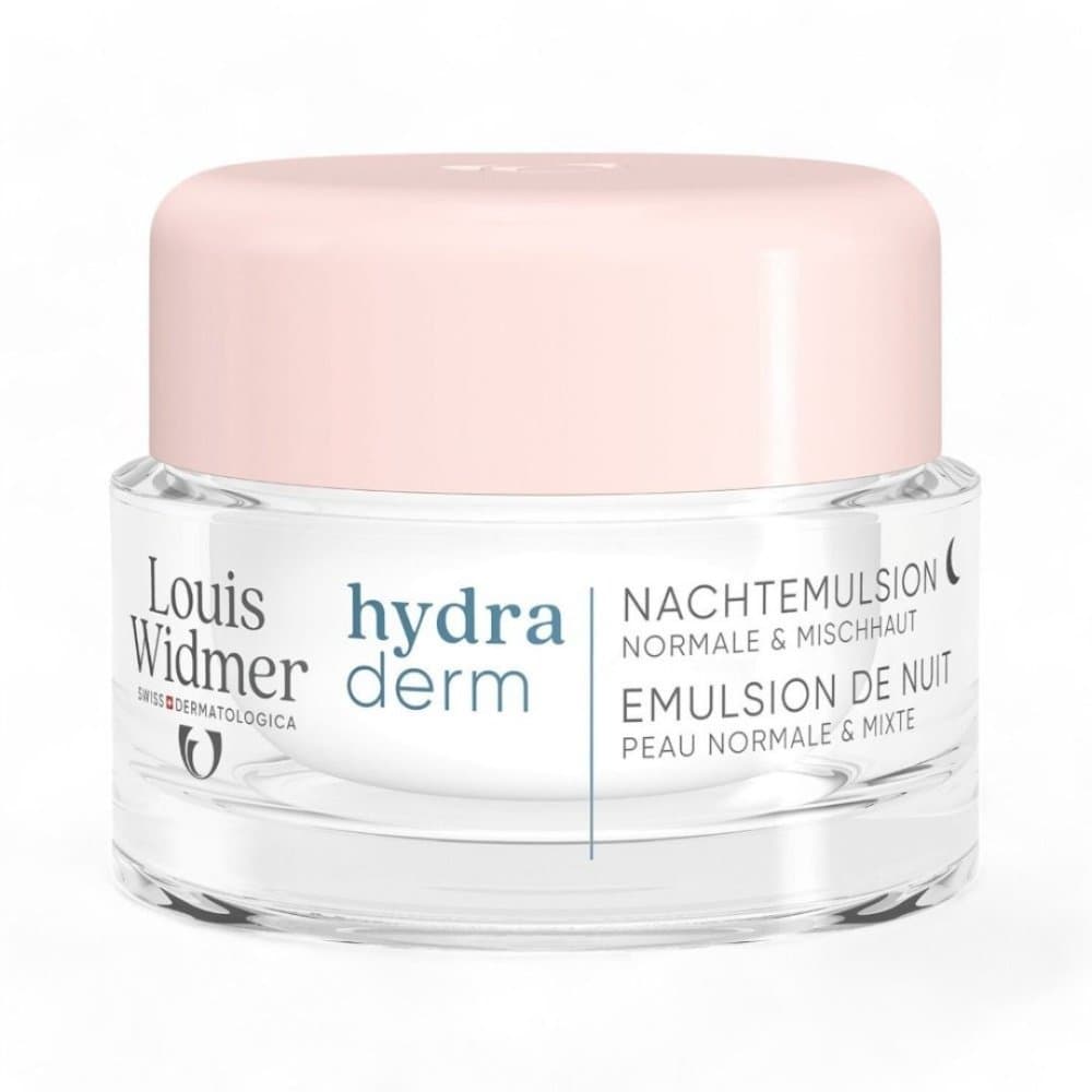 Louis Widmer Hydraderm Émulsion De Nuit Sans Parfum 50ml