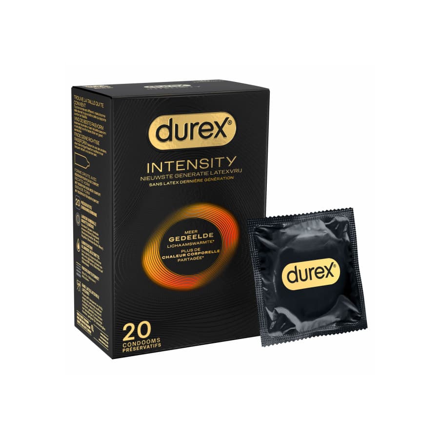 Durex Intensity Preservatifs 20 Pièces