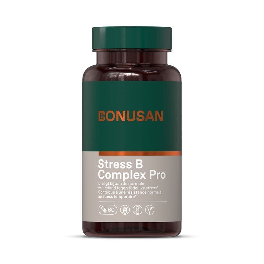 Bonusan Stress B Complex 60 Plantaardige Capsules