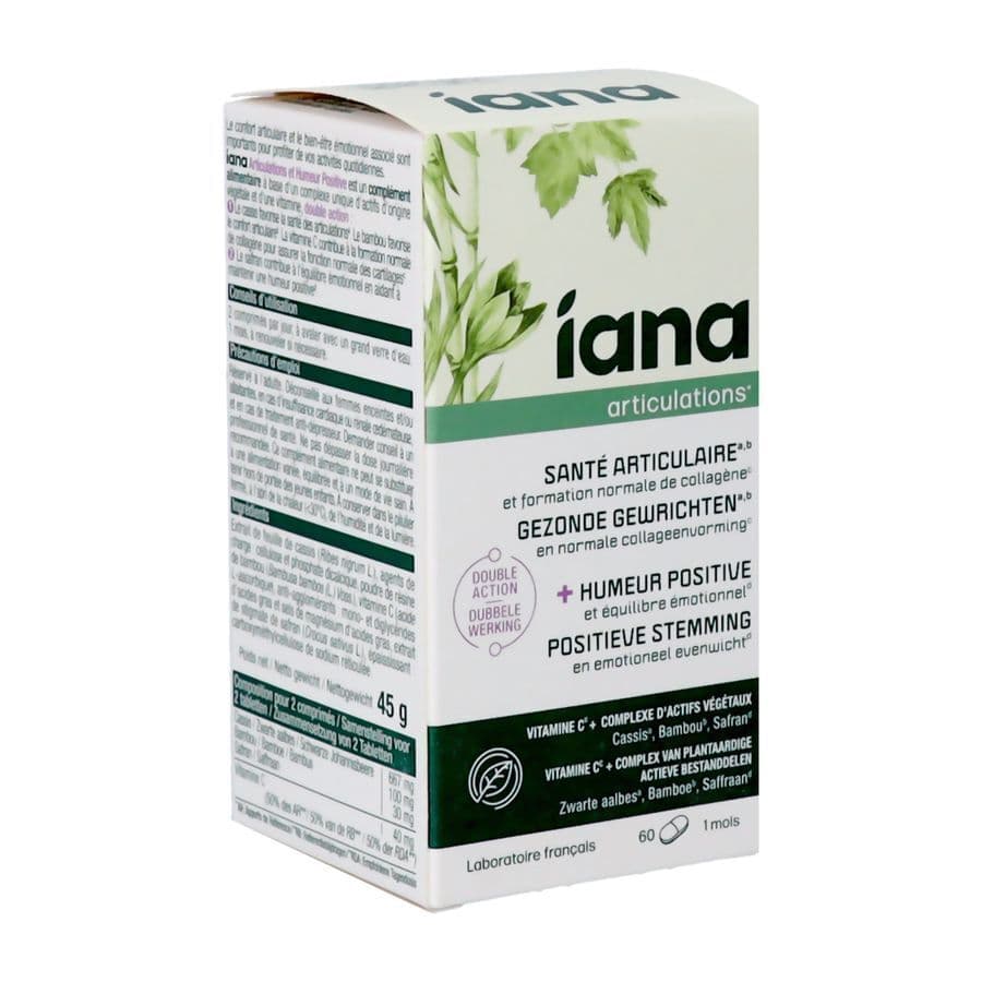 Iana Sante Articulaire & Humeur Positive 60 Comprimés