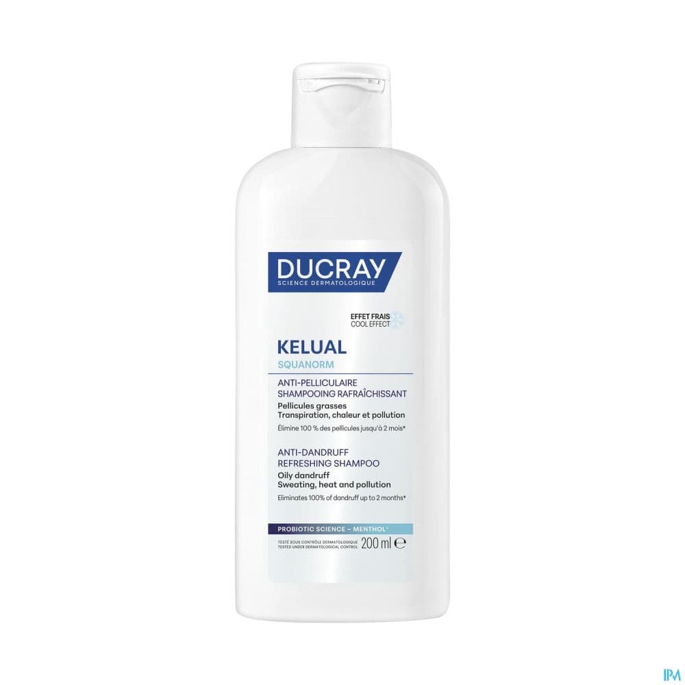 Ducray Kelual Squanorm Shampooing Rafraîchissant 200 Ml