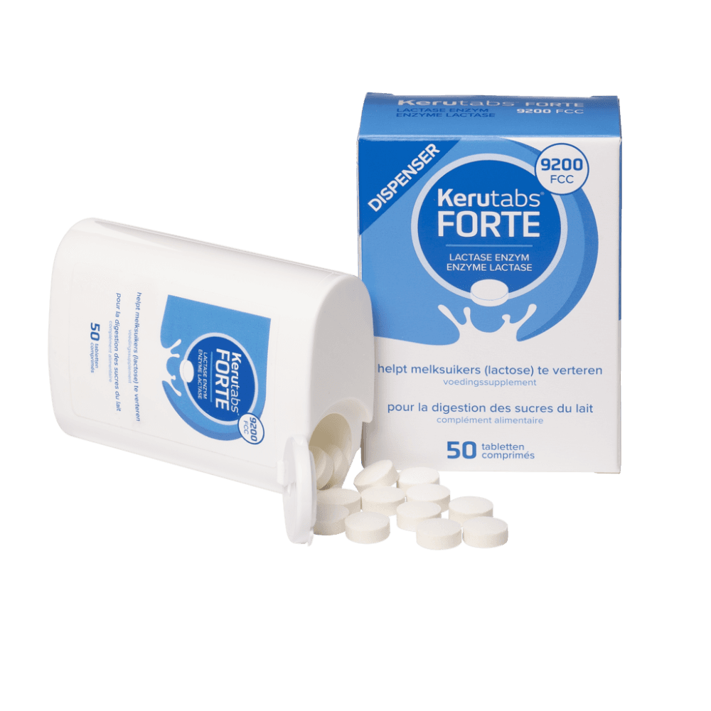 Kerutabs Forte Fcc9200 Lactosevertering 50 Tabletten