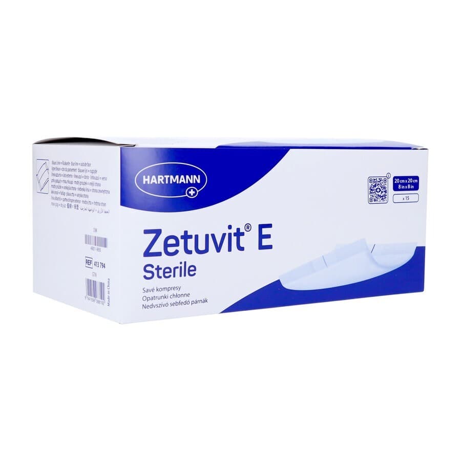 Zetuvit E Steriel 20x20cm 15