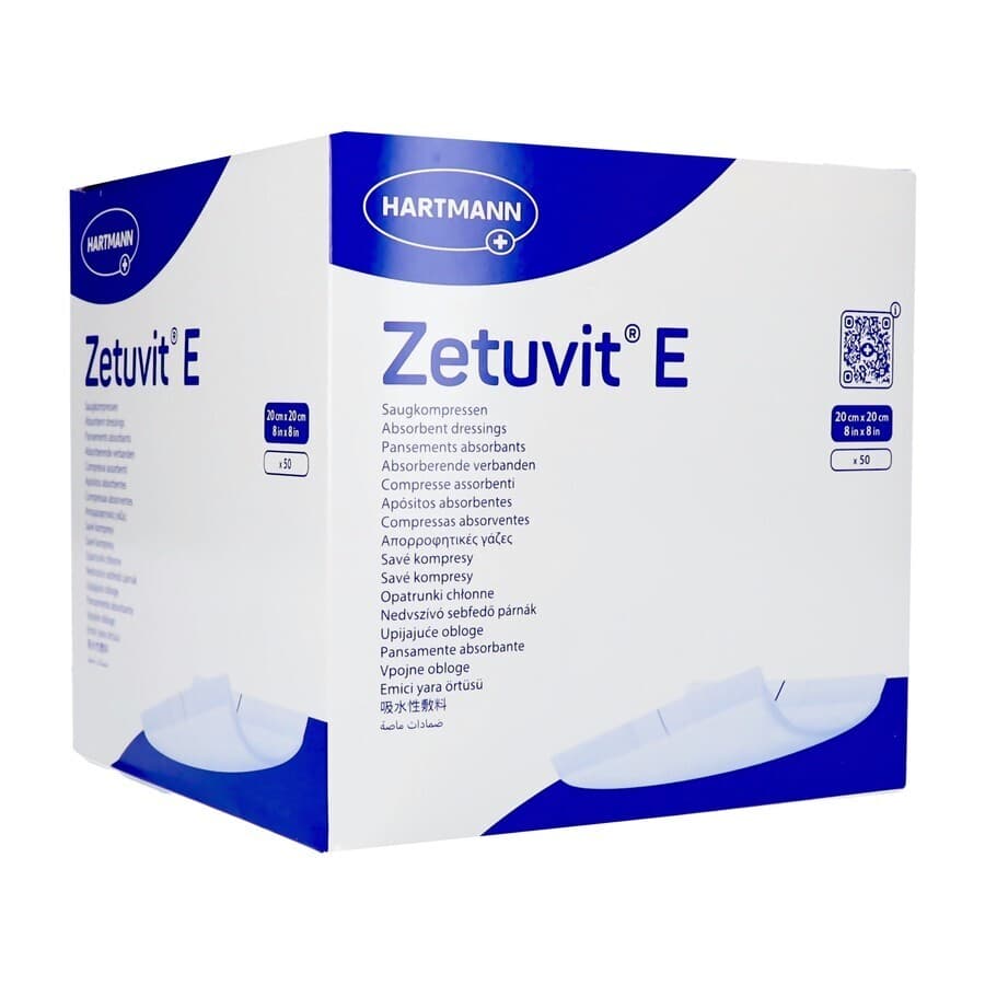 Zetuvit E N/sterile 20x20cm 50