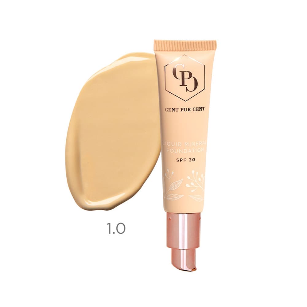 Cent Pur Cent Liquid Mineral Foundation 1.0 30ml