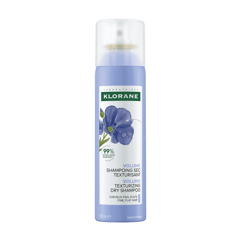 Klorane Lin Shampooing Sec Volume, Cheveux Fins 150ml