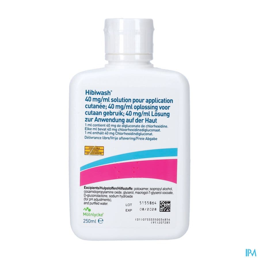 Hibiwash 40mg/ml Sol Cutanee 250ml