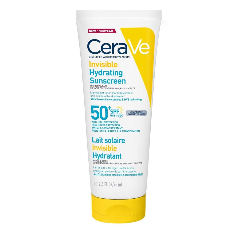 CeraVe Sun Crème Solaire Hydra Invisible SPF50 177ml