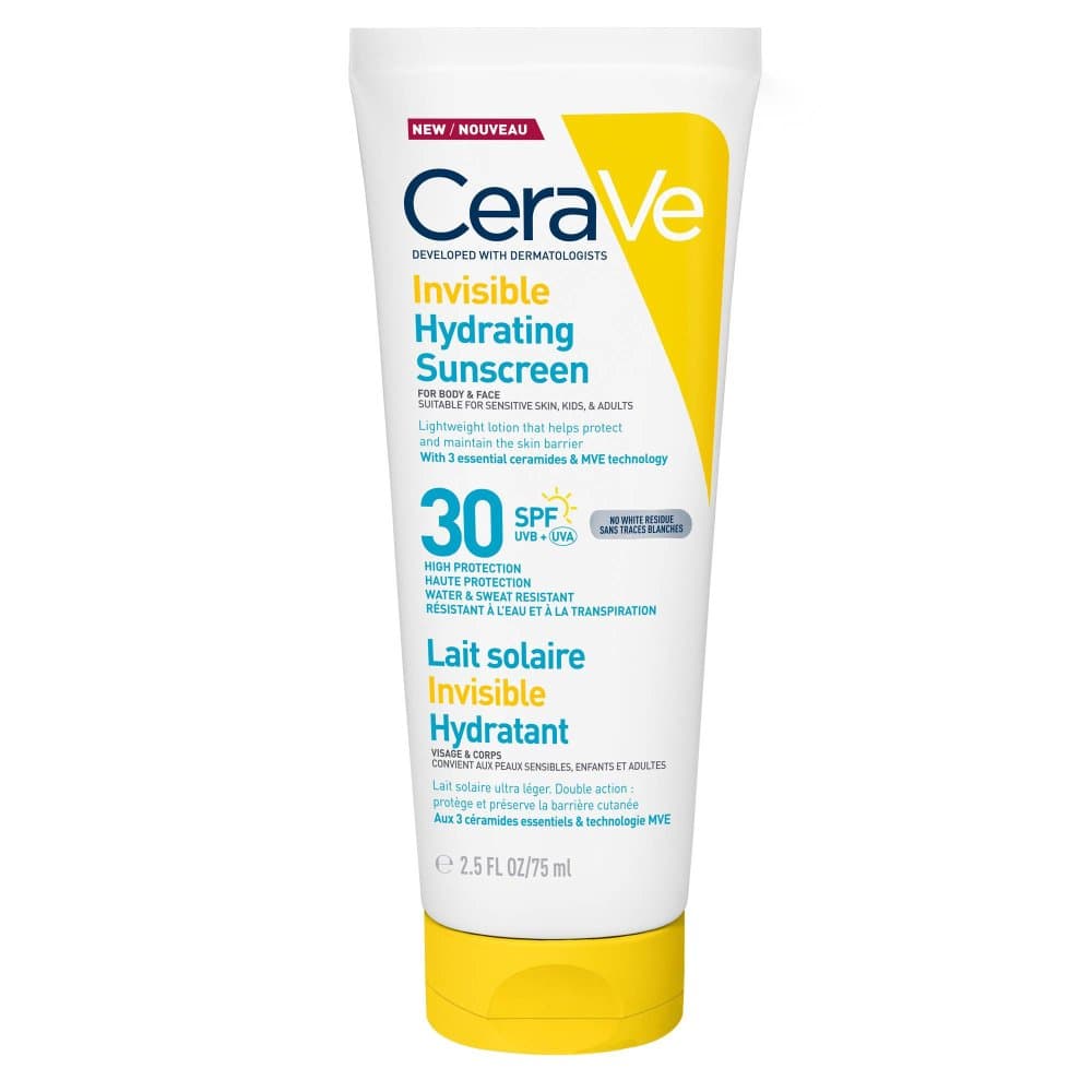 CeraVe Sun Fluide Solaire Hydratant Invisible SPF30 75 Ml