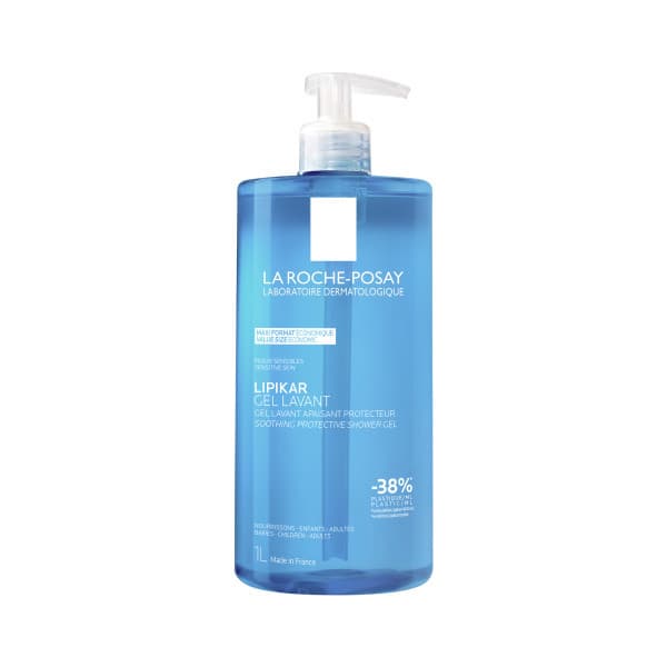 La Roche-Posay Lipikar Gel Lavant Paux Sensibles 1l