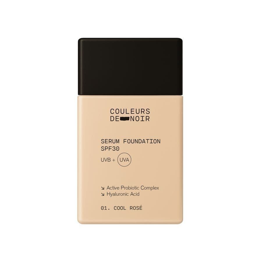 Couleur De Noir Serum Foundation SPF30 01 Cool Rose 30 Ml