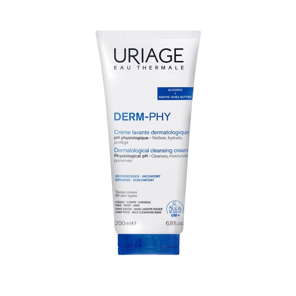 Uriage Derm-Phy Dermatologische Reinigingscrème 200 Ml | Droge Huid