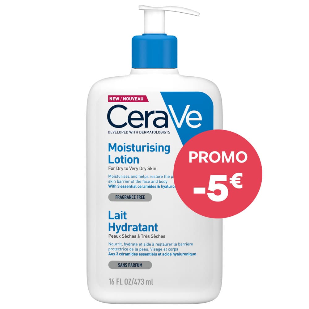 CeraVe Hydraterende Melk Droge Tot Zeer Droge Huid 473ml Promo -5€