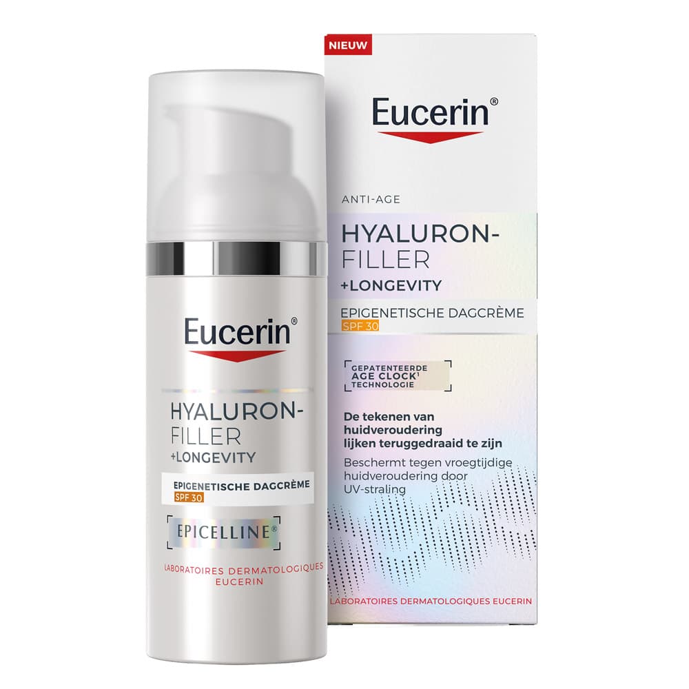 Eucerin Hyaluron-Filler + Longevity Epigenetische Dagcrème SPF30 50ml
