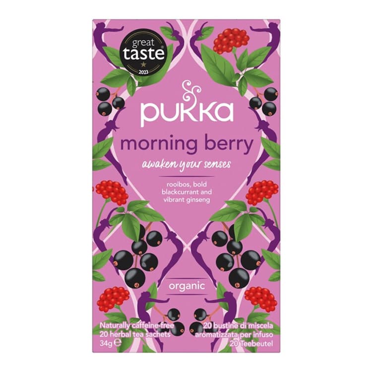 Pukka Splendeur De Fruits Rouges Thé Bio 20 Sachets