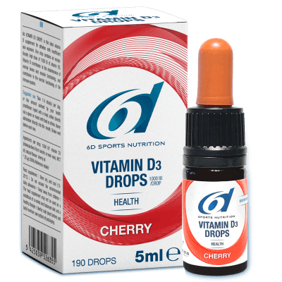6D Vitamin D3 Drops Cherry Druppels 5ml
