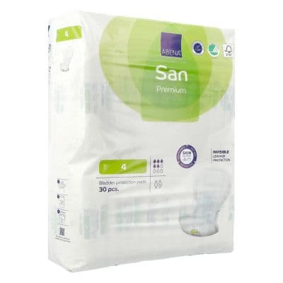 Abena San Premium 4 Anatomische Luier 30 stuks