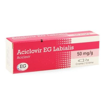 Aciclovir EG labialis Crème 2g