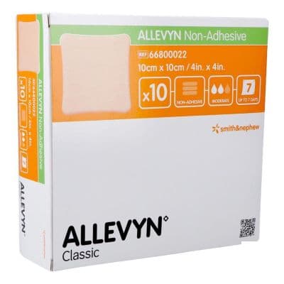 Allevyn Non-adhesive 10cmx10cm 10 stuks