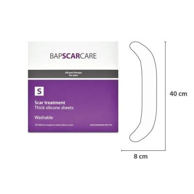 Bap Scar Care S 4x40cm Silicoon pleister 2 stuks