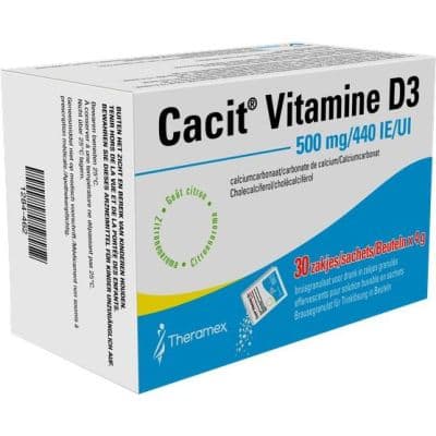 Cacit vit D3 500/440 Zakjes 30 stuks