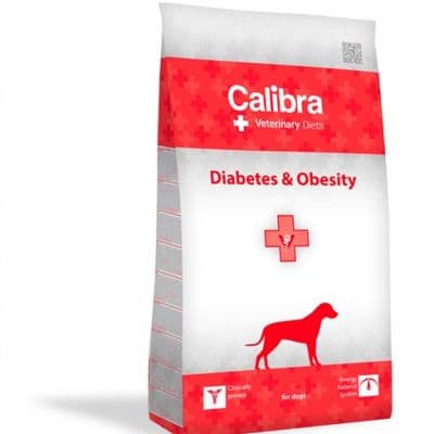Calibra Veterinary diets Canine Diabetes & Obesity Zakje 12kg