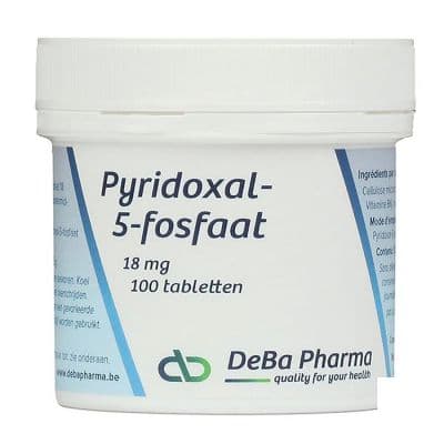 Deba Pyridoxal-5-Fosfaat 18mg Tabletten 100 stuks