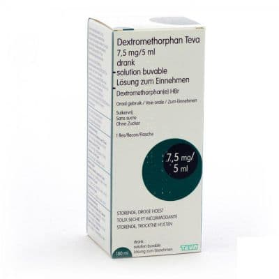 Dextromethorphan Teva 7,5mg/5ml Siroop 180ml