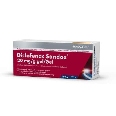 Diclofenac Sandoz 2% Gel 180g