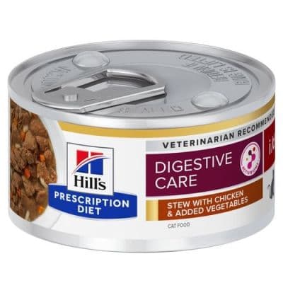 Hills Prescription Digestive care I/D kat kip & groenten Blikje 24x82g