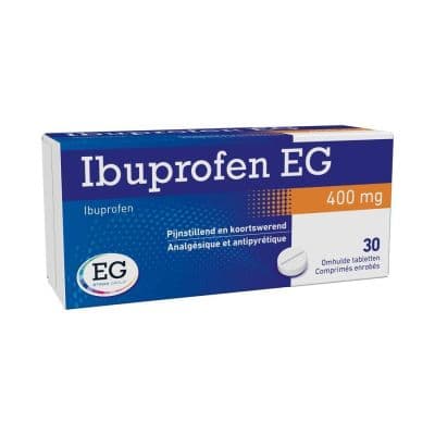 Ibuprofen EG 400mg Tabletten 30 stuks
