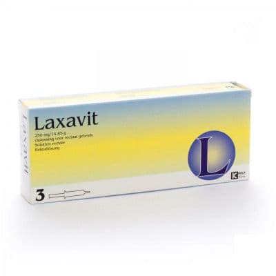 Laxavit lavement Vloeibaar 3 stuks