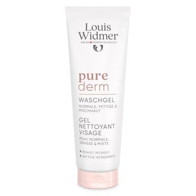 Louis Widmer PureDerm Wash Gel Gezicht Gel 125ml