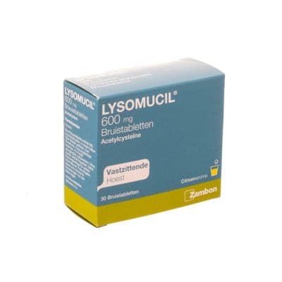 Lysomucil 600mg Bruistabletten 30 stuks