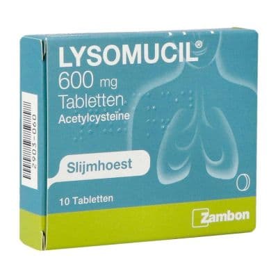 Lysomucil 600mg Tabletten 10 stuks