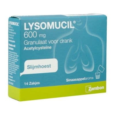 Lysomucil 600mg Zakjes 14 stuks