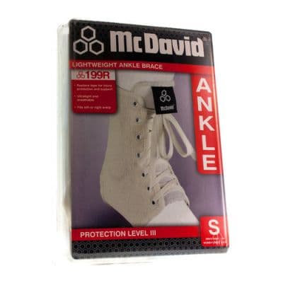 McDavid Lichtgewicht Enkelbrace Wit XL 1 stuks