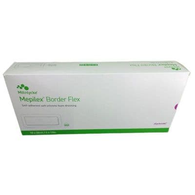 Mepilex Border Flex 10x30cm 10 stuks