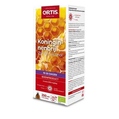 Ortis Koninginnebrij zonder alcohol bio Oplossing 250ml