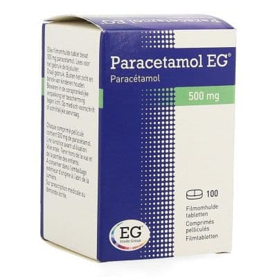 Paracetamol EG 500mg Tabletten 100 stuks