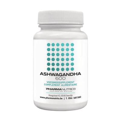 Pharmanutrics Ashwagandha 600 Capsules 60 stuks