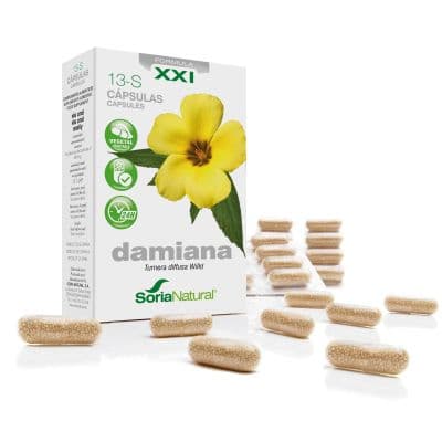 Soria 13-S Damiana XXI Capsules 30 stuks