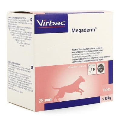 Virbac Megaderm monodosering Hond/Kat Drinkbare oplossing 28x8ml