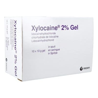 Xylocaine 2% + spuit Gel 10x10g