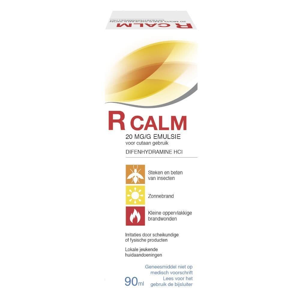 R Calm 20 mg/g Emulsie | Jeuk | Insectenbeten en zonnebrand